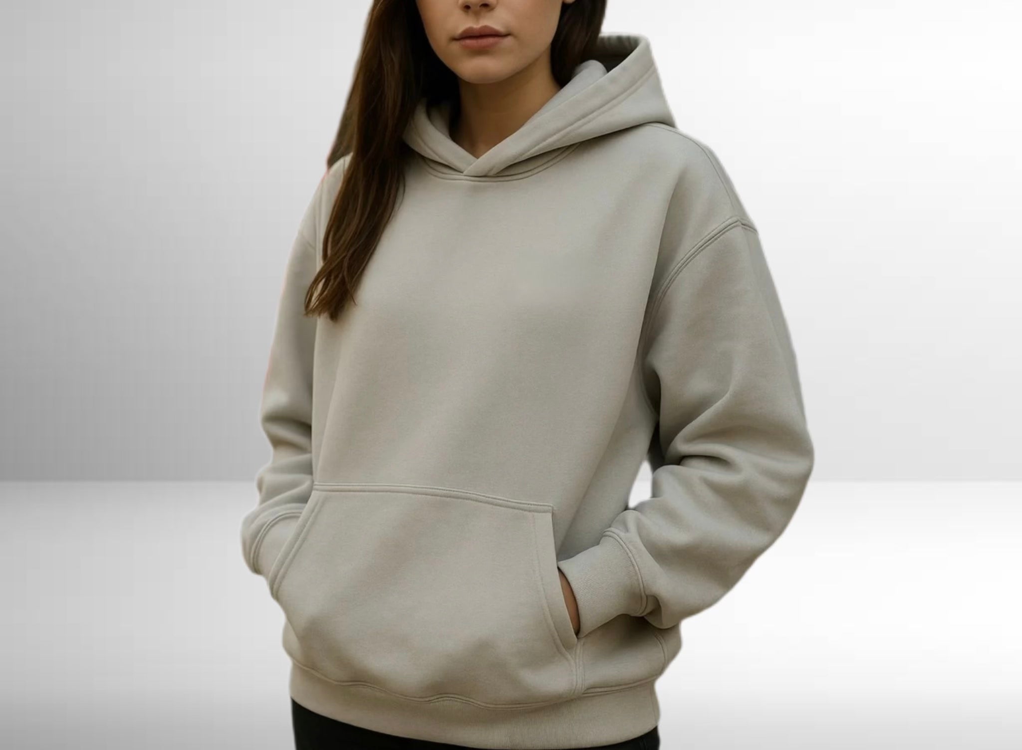 Oversized Hoodie – Gray