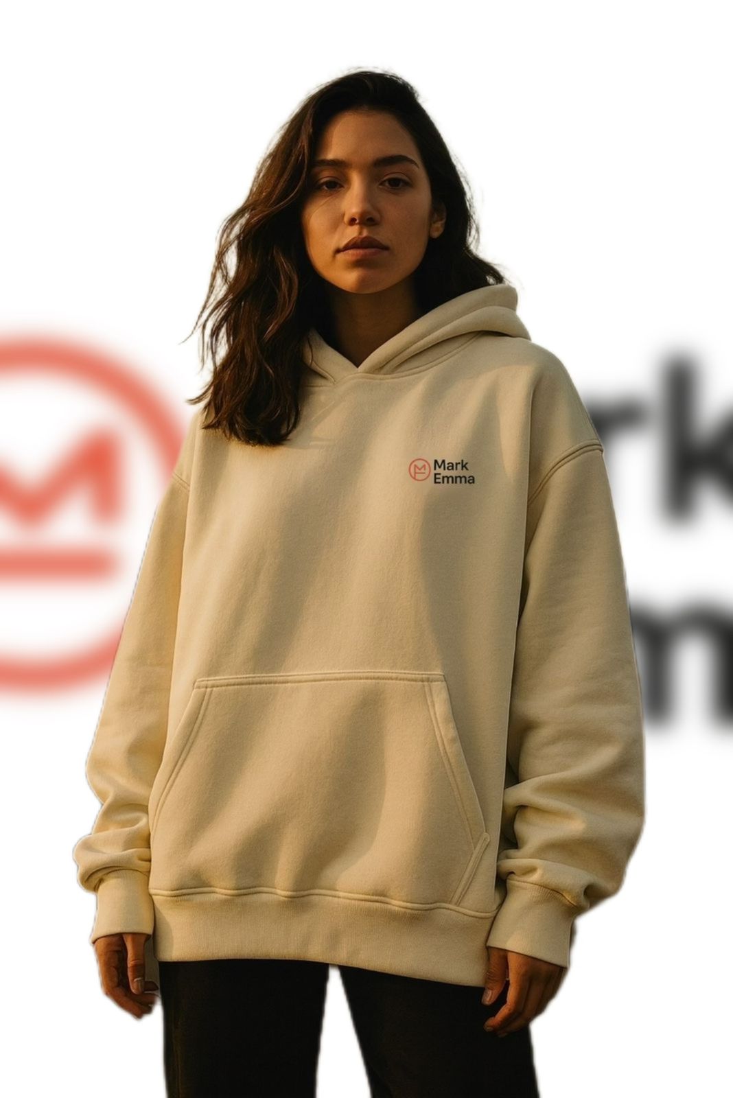 Oversized Hoodie – Off White