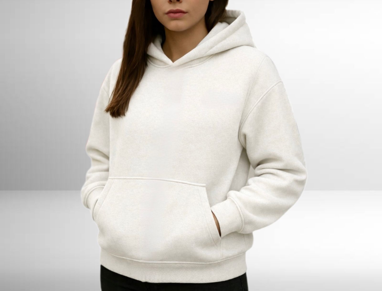Oversized Hoodie – Off White